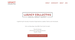 Desktop Screenshot of legacycollective.org